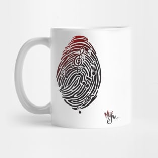 Musical Fingerprint Mug